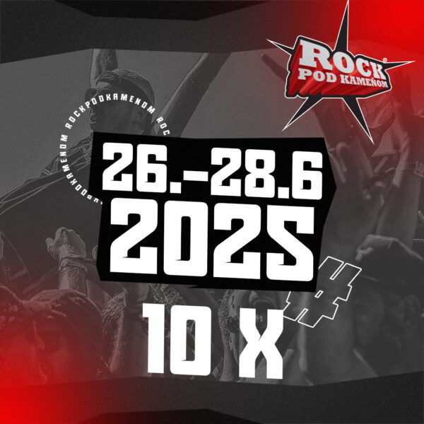 10 x 3dňová vstupenka 26. - 28. júna 2025